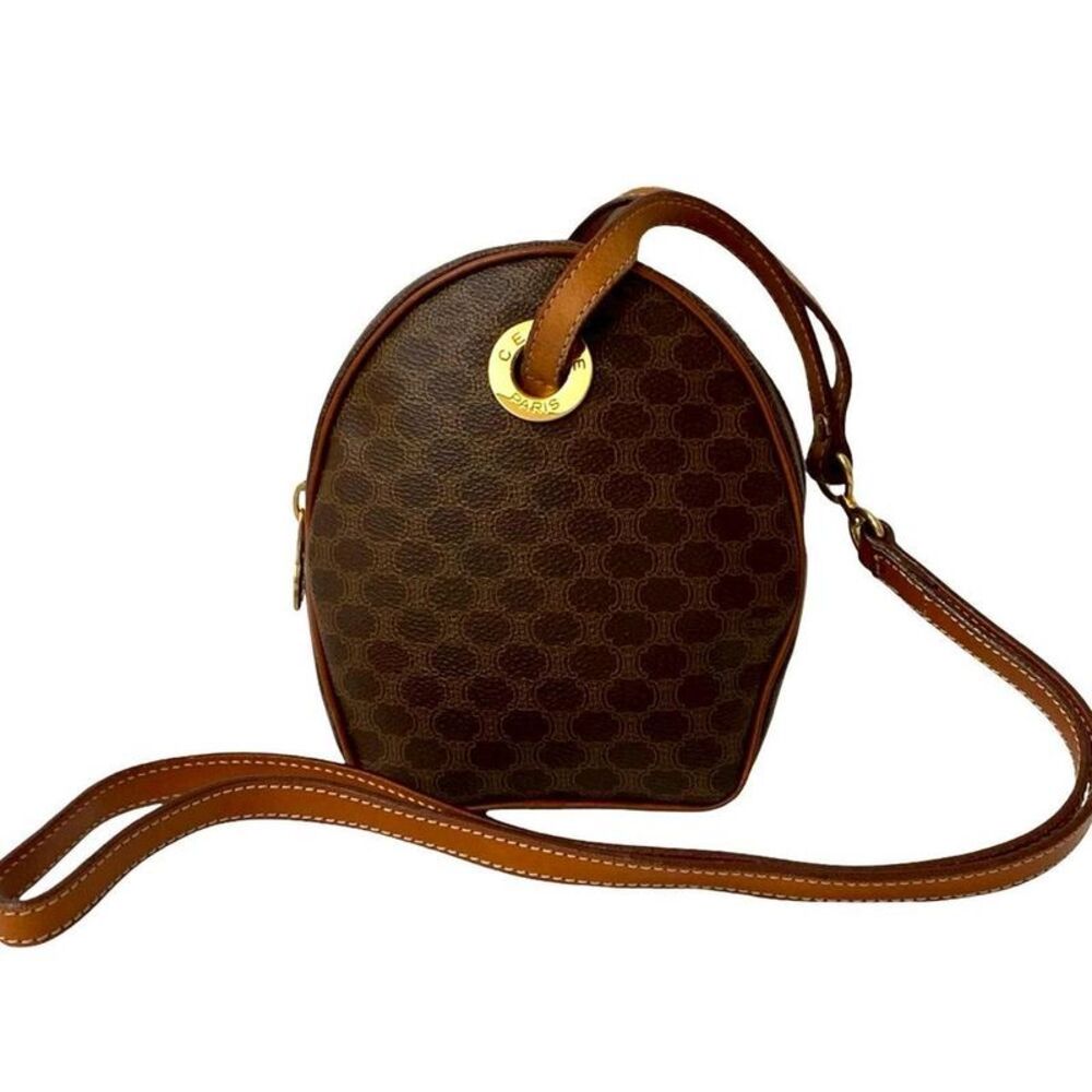 Pre Loved celine Women brown | brown Shoulder Bags - Picture 2 of 8